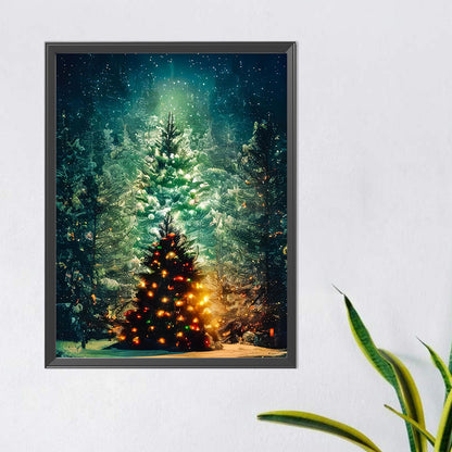 Christmas Tree - Full Round Drill Diamond Painting 40*50CM