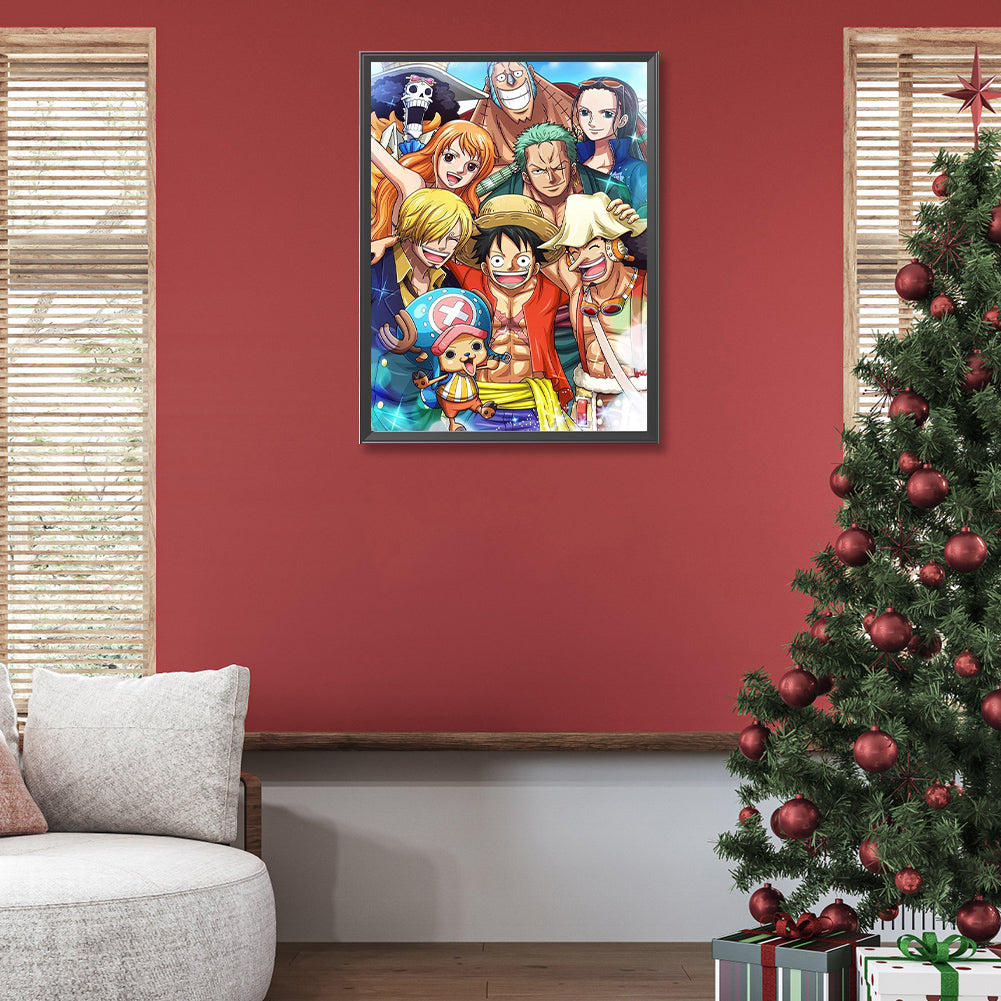 One Piece - Full Round Drill Diamond Painting 45*60CM