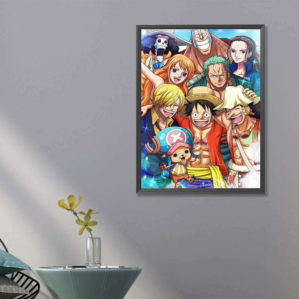 One Piece - Full Round Drill Diamond Painting 45*60CM