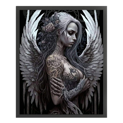 Dark Girl - 11CT Stamped Cross Stitch 50*63CM