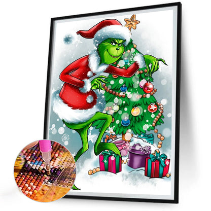 Funny Christmas - Full Round Drill Diamond Painting 30*40CM