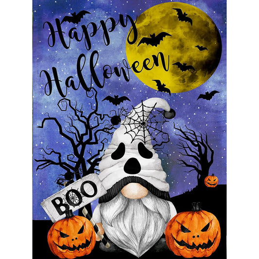 Funny Halloween - Full Round Drill Diamond Painting 30*40CM