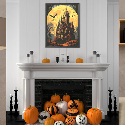 Halloween Night - Full Round Drill Diamond Painting 30*40CM