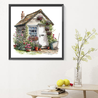 Cozy Cabin - Full Round Drill Diamond Painting 30*30CM