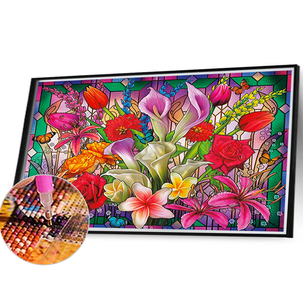 Bouquet - Full Square Drill Diamond Painting 40*30CM