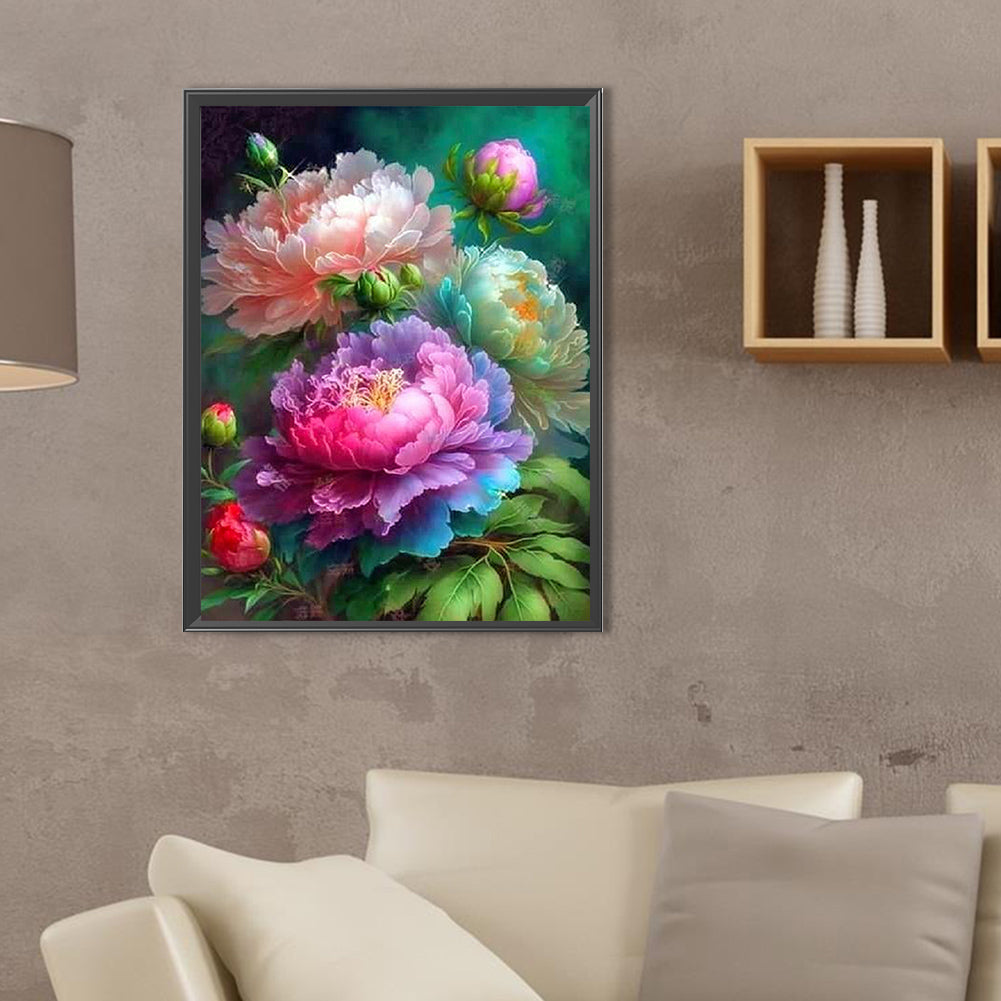 Bouquet - Full Square Drill Diamond Painting 30*40CM