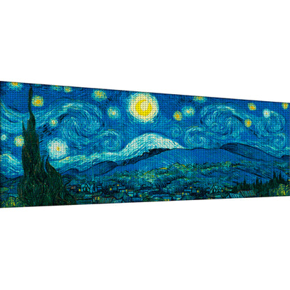 Starry Night Panorama (Van Gogh) - 11CT Stamped Cross Stitch 149*54CM(Joy Sunday)