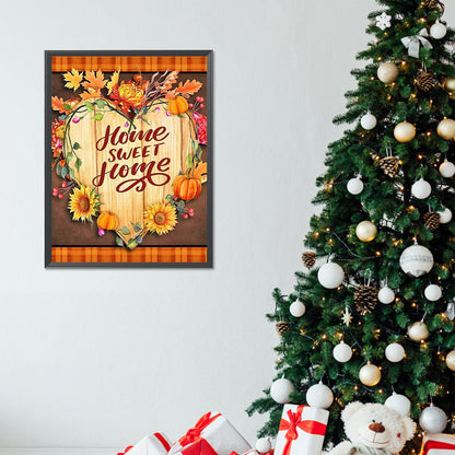 Sunflower Home - Full Round Drill Diamond Painting 30*40CM