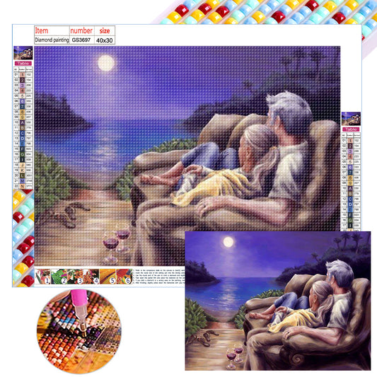 Warm Family - Full Square Drill Diamond Painting 40*30CM