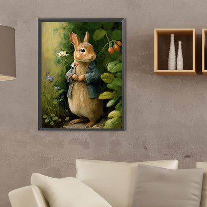 Rabbit - Full Square Drill Diamond Painting 30*40CM