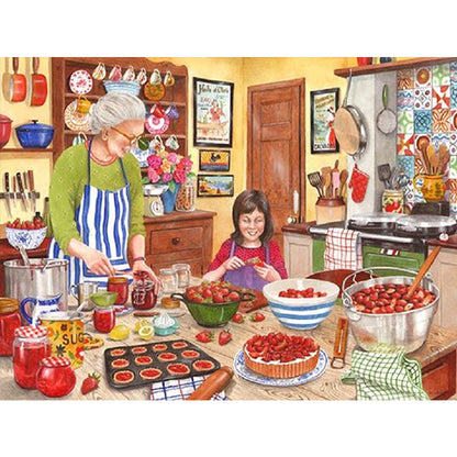 Warm Kitchen - Full Square Drill Diamond Painting 40*30CM