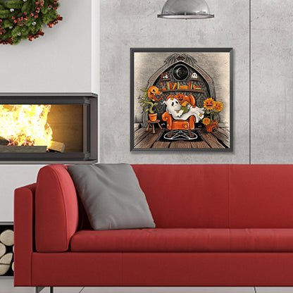 Poor Guy - Full Round Drill Diamond Painting 30*30CM