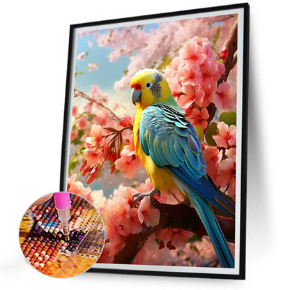 Parrot - Full Round Drill Diamond Painting 30*40CM