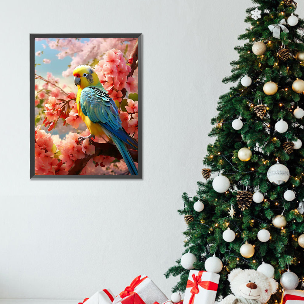 Parrot - Full Round Drill Diamond Painting 30*40CM