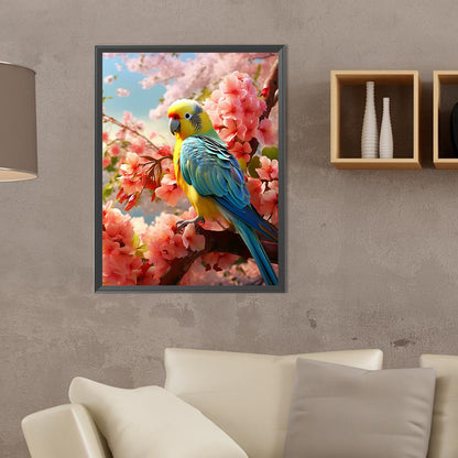 Parrot - Full Round Drill Diamond Painting 30*40CM