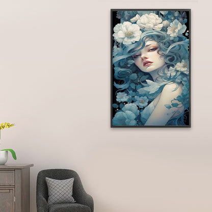 Flower Fairy - Full Square Drill Diamond Painting 40*60CM