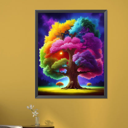 Four Seasons Tree - Full AB Dril Square Diamond Painting 40*50CM