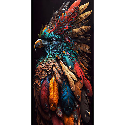 Siberian Eagle - Full AB Dril Square Diamond Painting 40*80CM