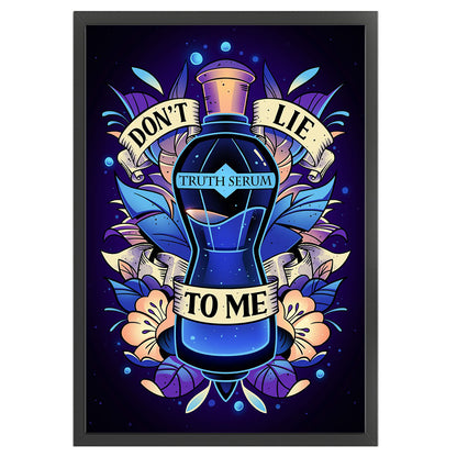 Halloween Magic Potion - 11CT Stamped Cross Stitch 50*70CM