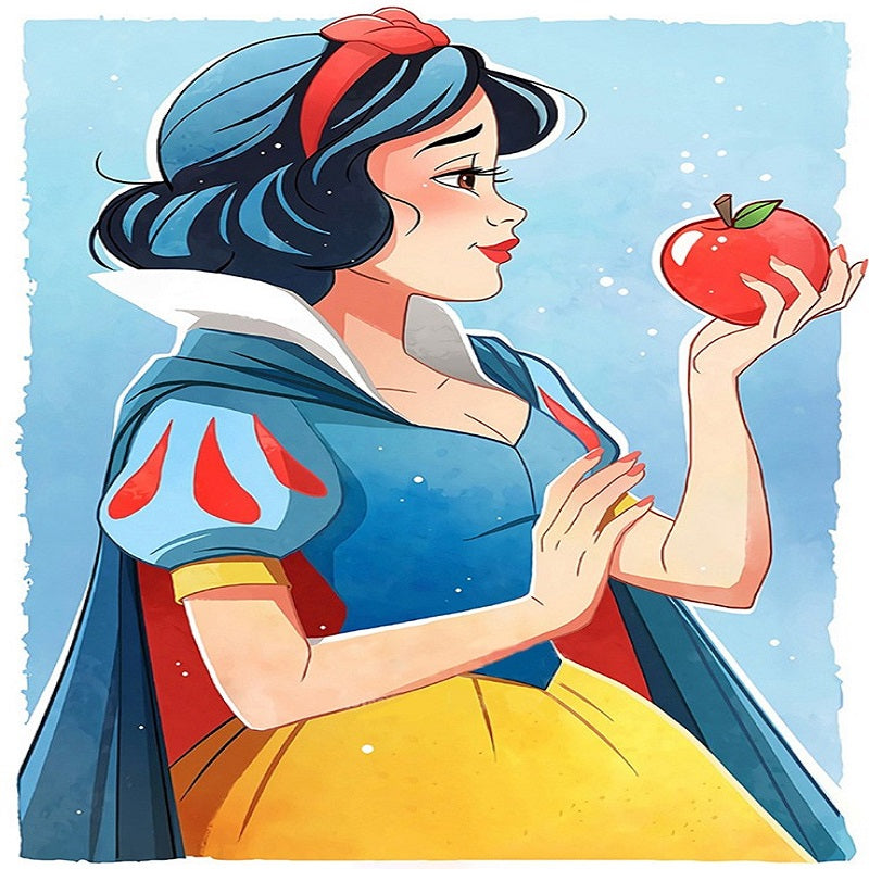 Disney-Snow White - 11CT Stamped Cross Stitch 40*50CM