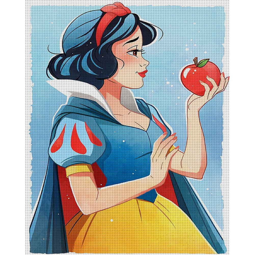 Disney-Snow White - 11CT Stamped Cross Stitch 40*50CM