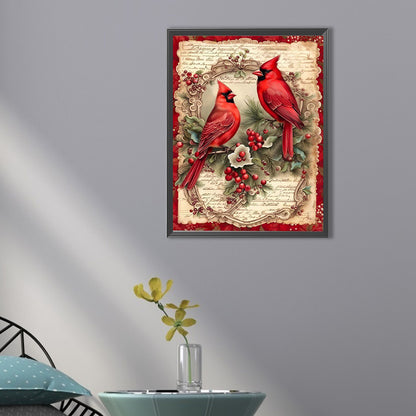 Cardinal - Full AB Dril Square Diamond Painting 30*40CM