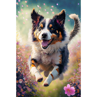 Running Dog - Full AB Dril Round Diamond Painting 40*60CM