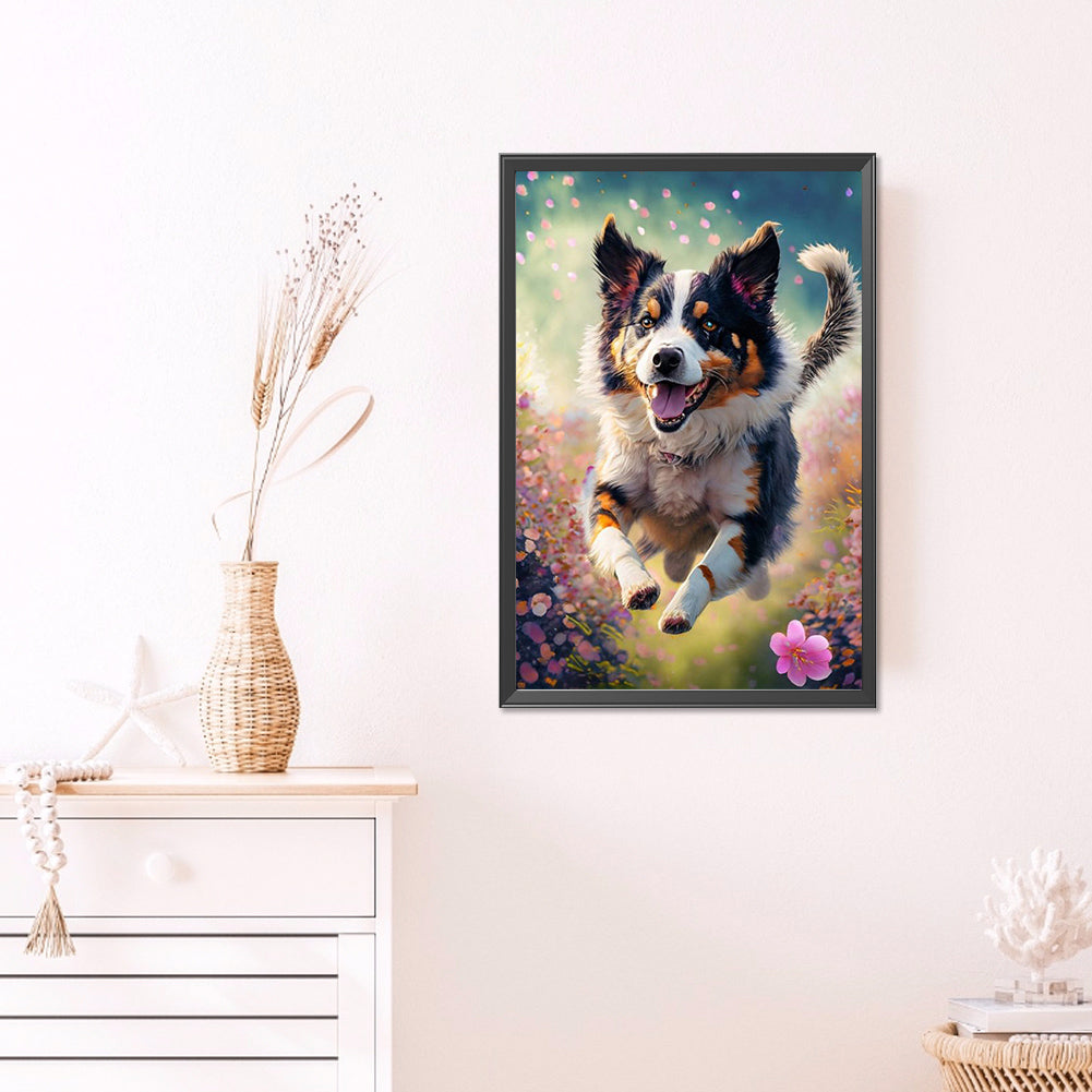 Running Dog - Full AB Dril Round Diamond Painting 40*60CM