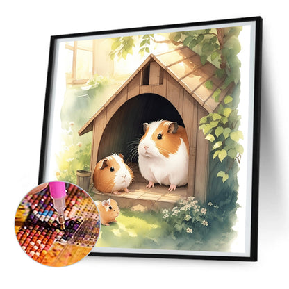 Farm Animals - Full Round Drill Diamond Painting 30*30CM