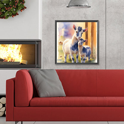 Farm Animals - Full Round Drill Diamond Painting 30*30CM