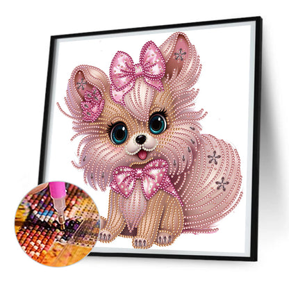 Exquisite Puppy - Special Shaped Drill Diamond Painting 30*30CM