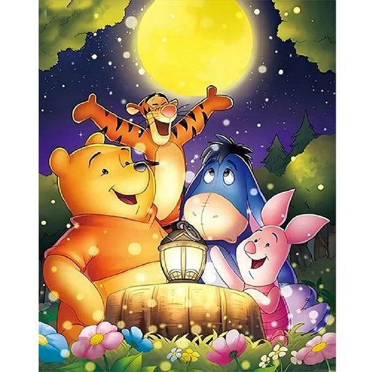 Winnie The Pooh And Friends - Full Round Drill Diamond Painting 40*50CM