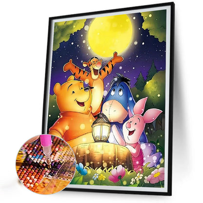 Winnie The Pooh And Friends - Full Round Drill Diamond Painting 40*50CM