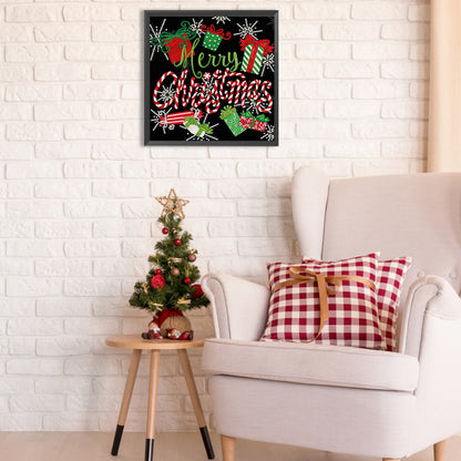 Christmas Hats And Stockings - Special Shaped Drill Diamond Painting 30*30CM