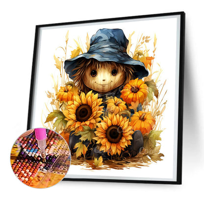 Scarecrow - Full Round Drill Diamond Painting 30*30CM