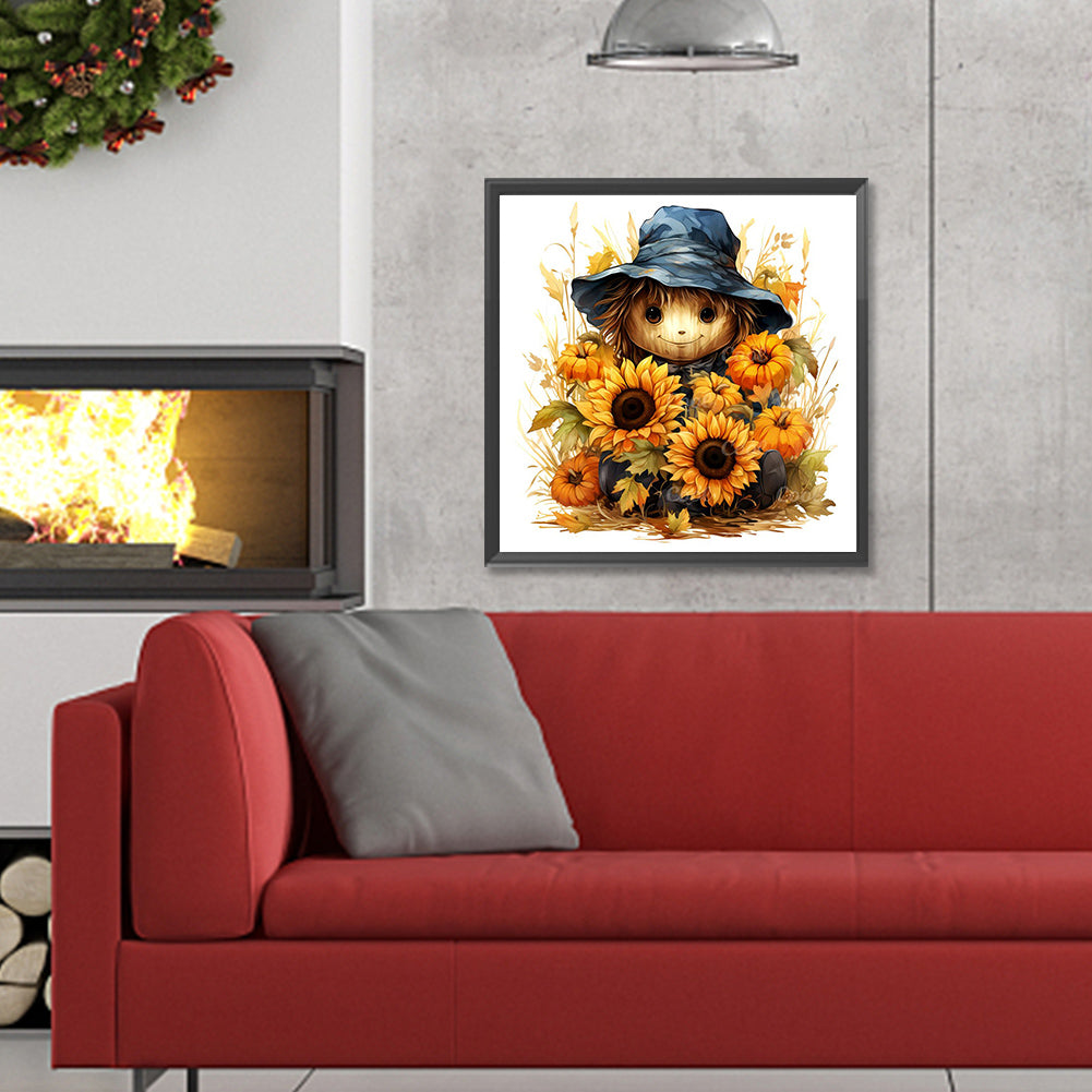 Scarecrow - Full Round Drill Diamond Painting 30*30CM