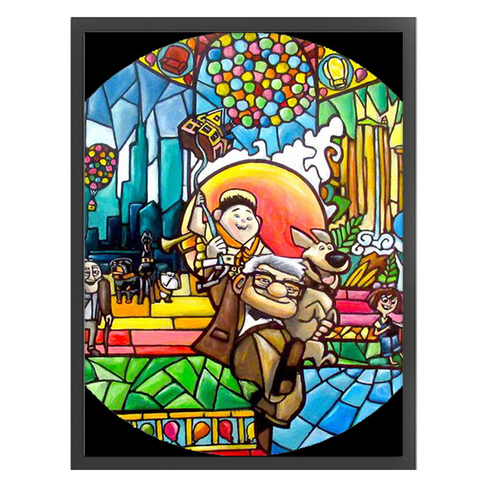 Disney-Up - 11CT Stamped Cross Stitch 50*65CM