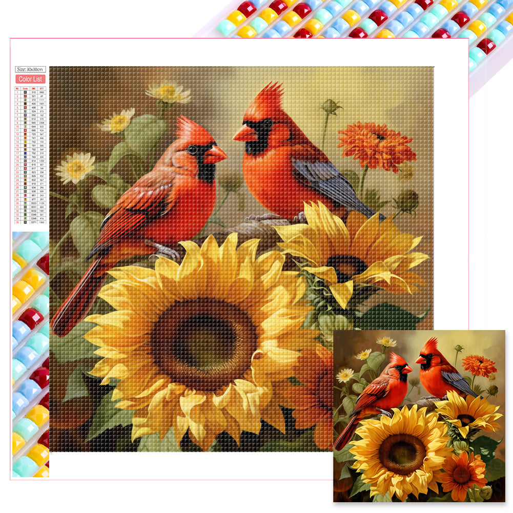 Sunflower - Full Square Drill Diamond Painting 30*30CM