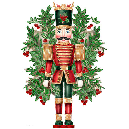 Christmas Nutcracker - Special Shaped Drill Diamond Painting 30*40CM