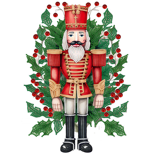 Christmas Nutcracker - Special Shaped Drill Diamond Painting 30*40CM