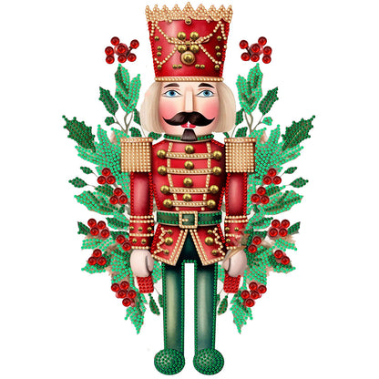 Christmas Nutcracker - Special Shaped Drill Diamond Painting 30*40CM