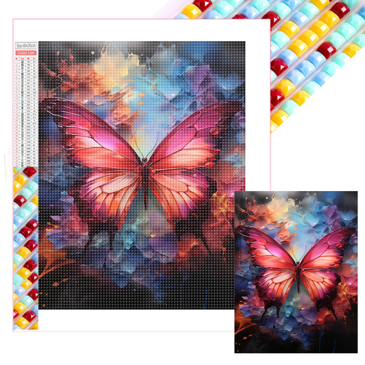 Butterfly - Full Square Drill Diamond Painting 30*40CM