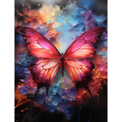 Butterfly - Full Square Drill Diamond Painting 30*40CM