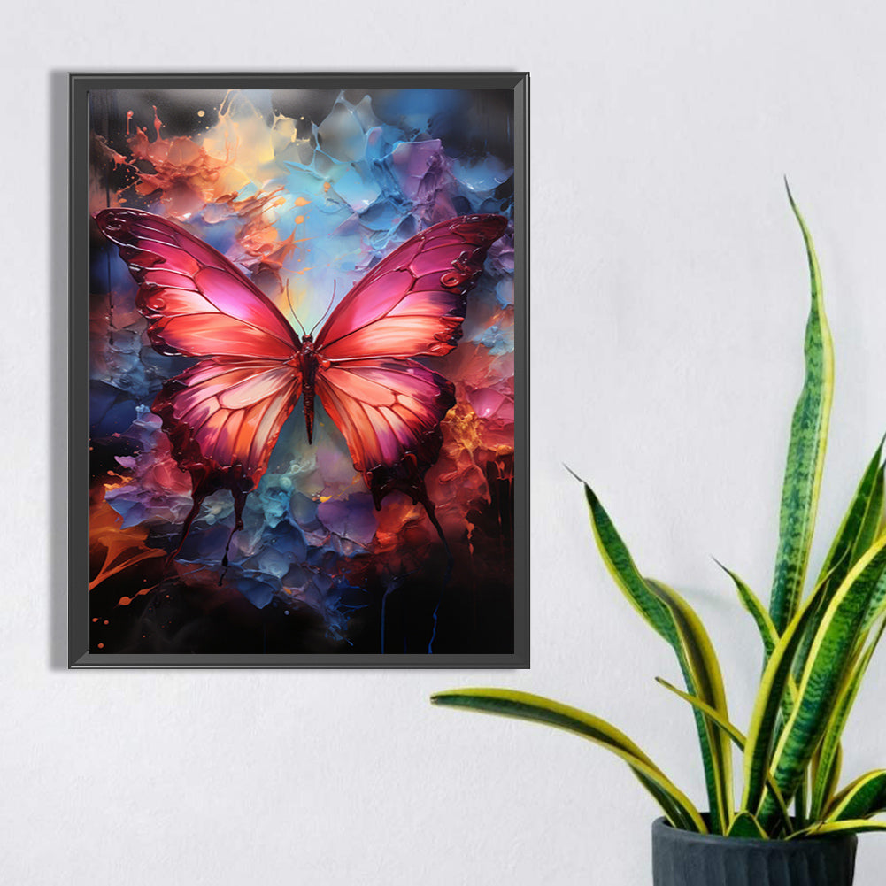 Butterfly - Full Square Drill Diamond Painting 30*40CM