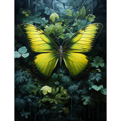 Butterfly - Full Square Drill Diamond Painting 30*40CM