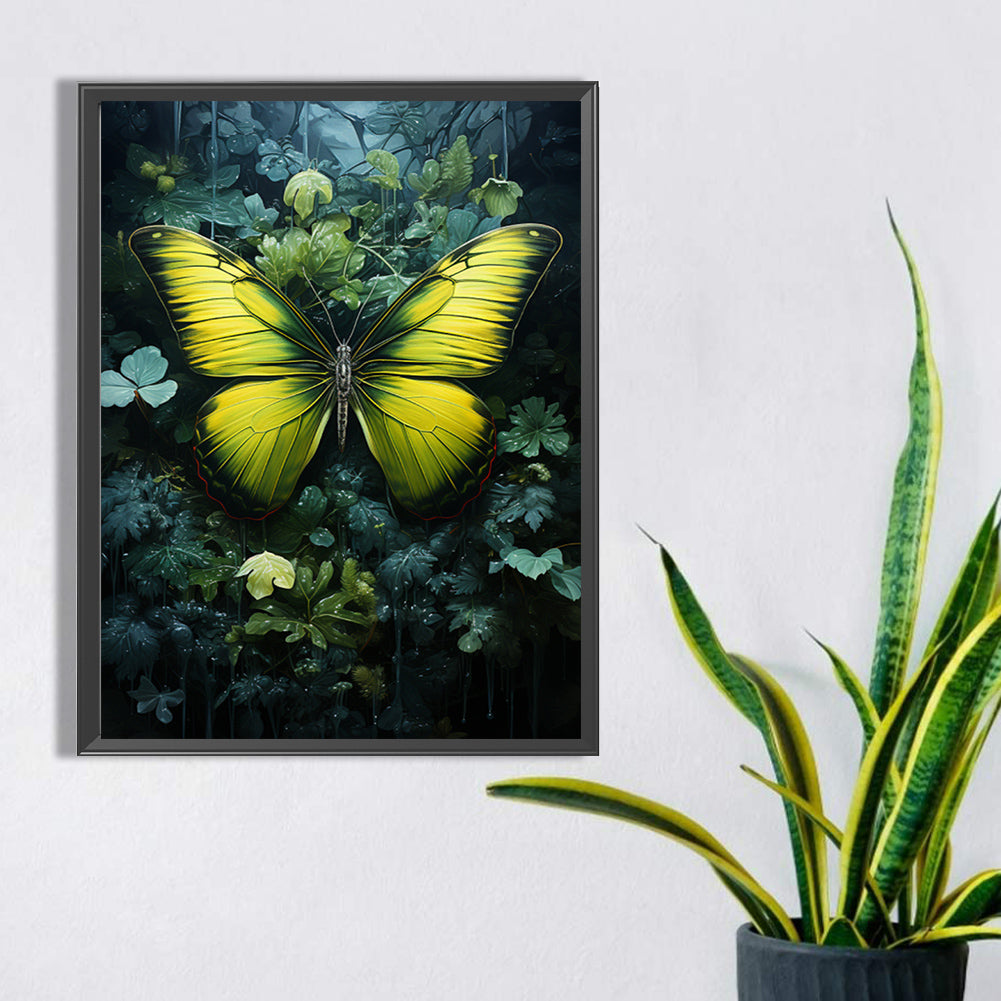 Butterfly - Full Square Drill Diamond Painting 30*40CM