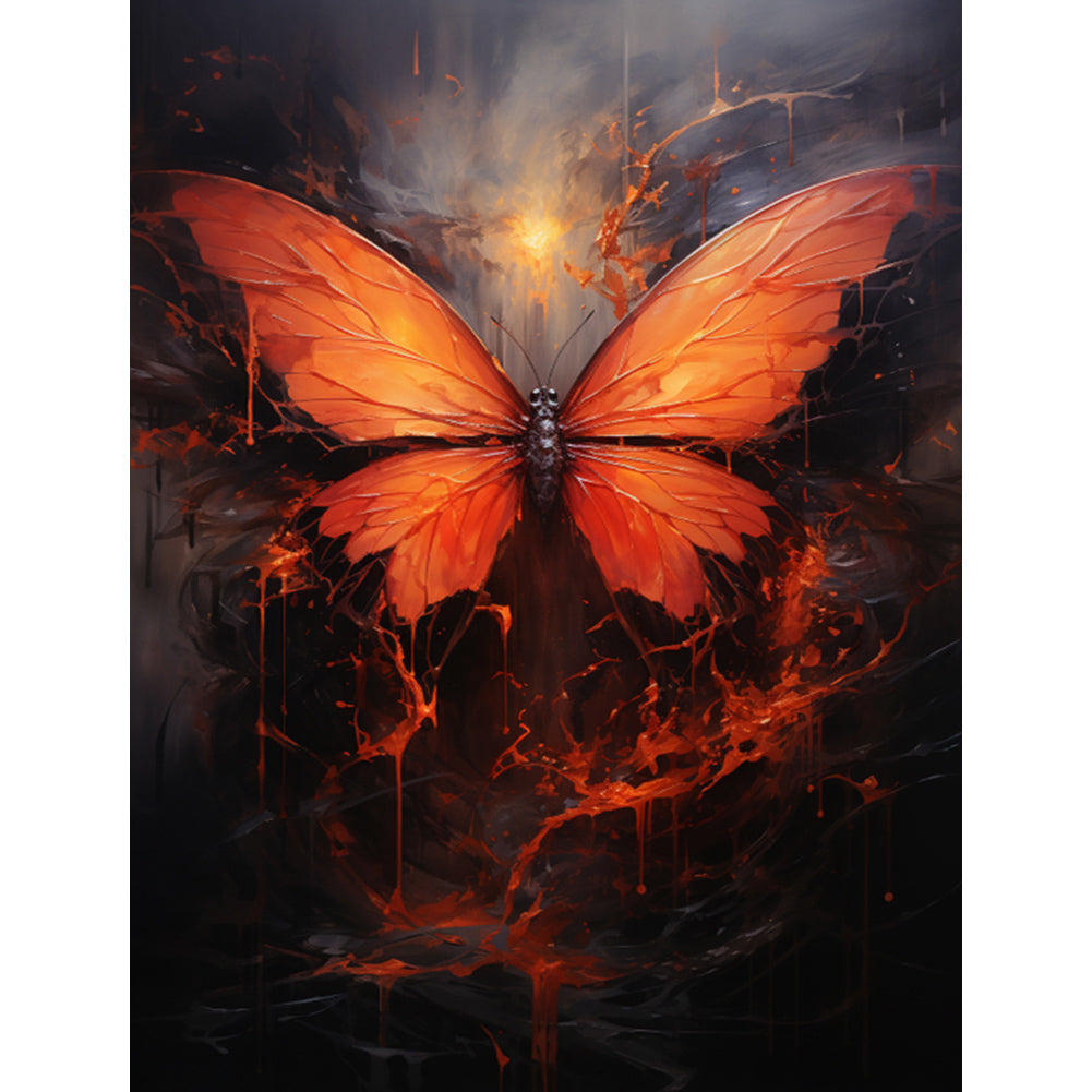 Butterfly - Full Square Drill Diamond Painting 30*40CM