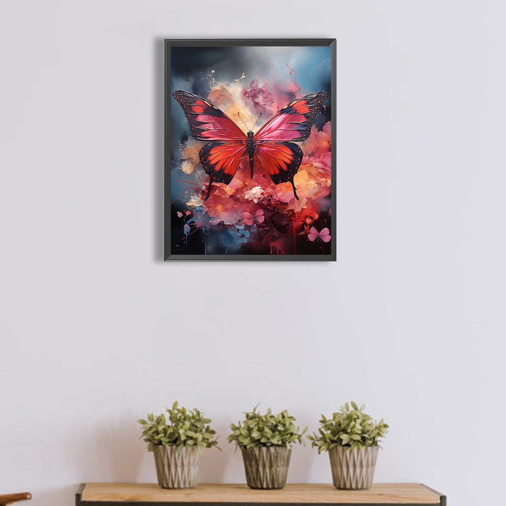 Butterfly - Full Square Drill Diamond Painting 30*40CM