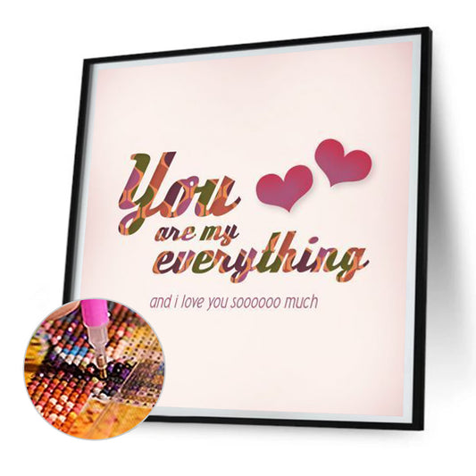 True Confession - Full Round Drill Diamond Painting 30*30CM