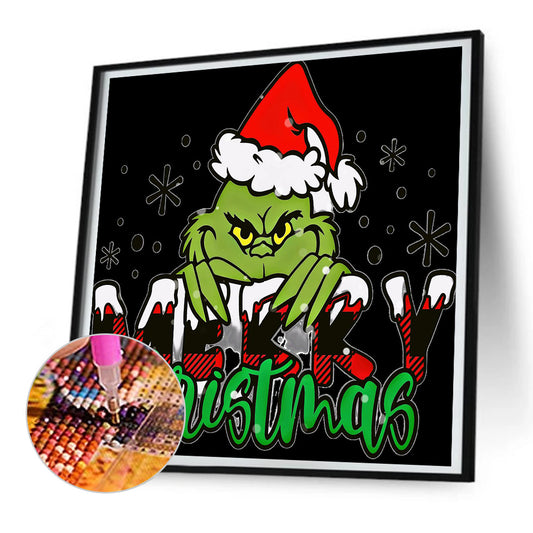 Grinch - Full Round Drill Diamond Painting 30*30CM
